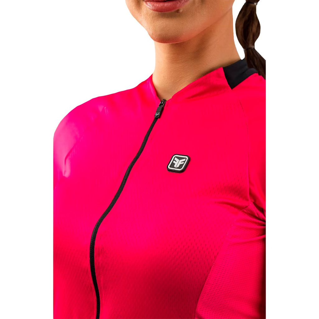 CAMISA CICLISMO FREE FORCE START ALL FIT FEMININA - PINK - P