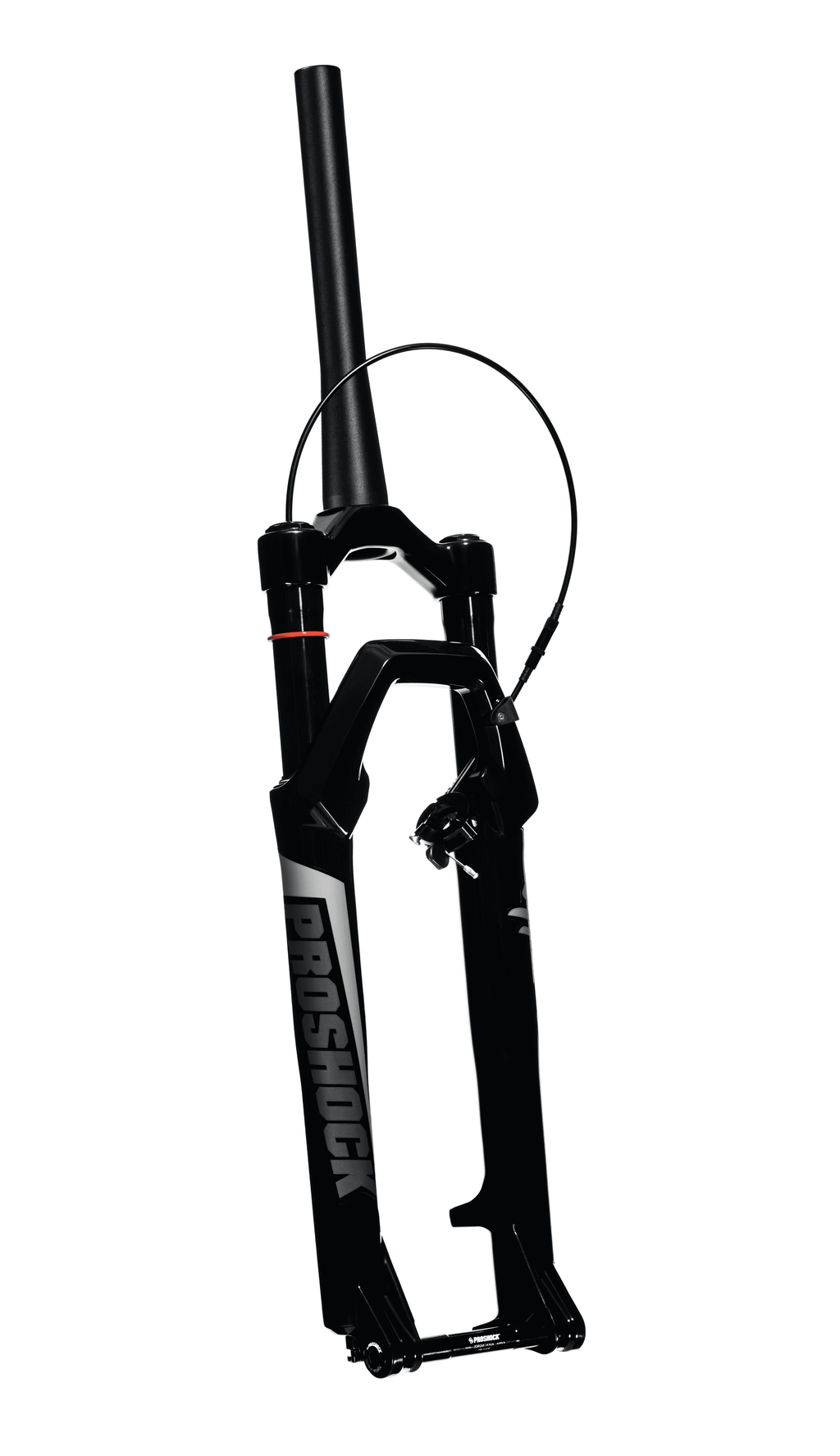 SUSPENSÃO ONIX TRAVA NO GUIDÃO SPIDER ARO 29 TUBO TAPERED EIXO 15X100 PRETA BRILHANTE