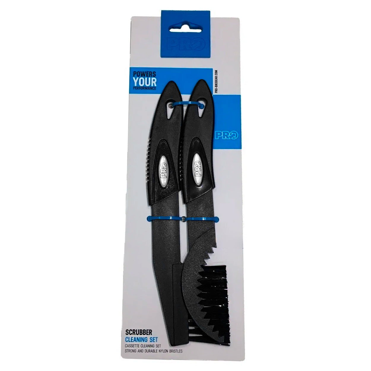 KIT ESCOVA SHIMANO PRO P/ LIMPEZA DE CASSETE (PR100335) - PRETO