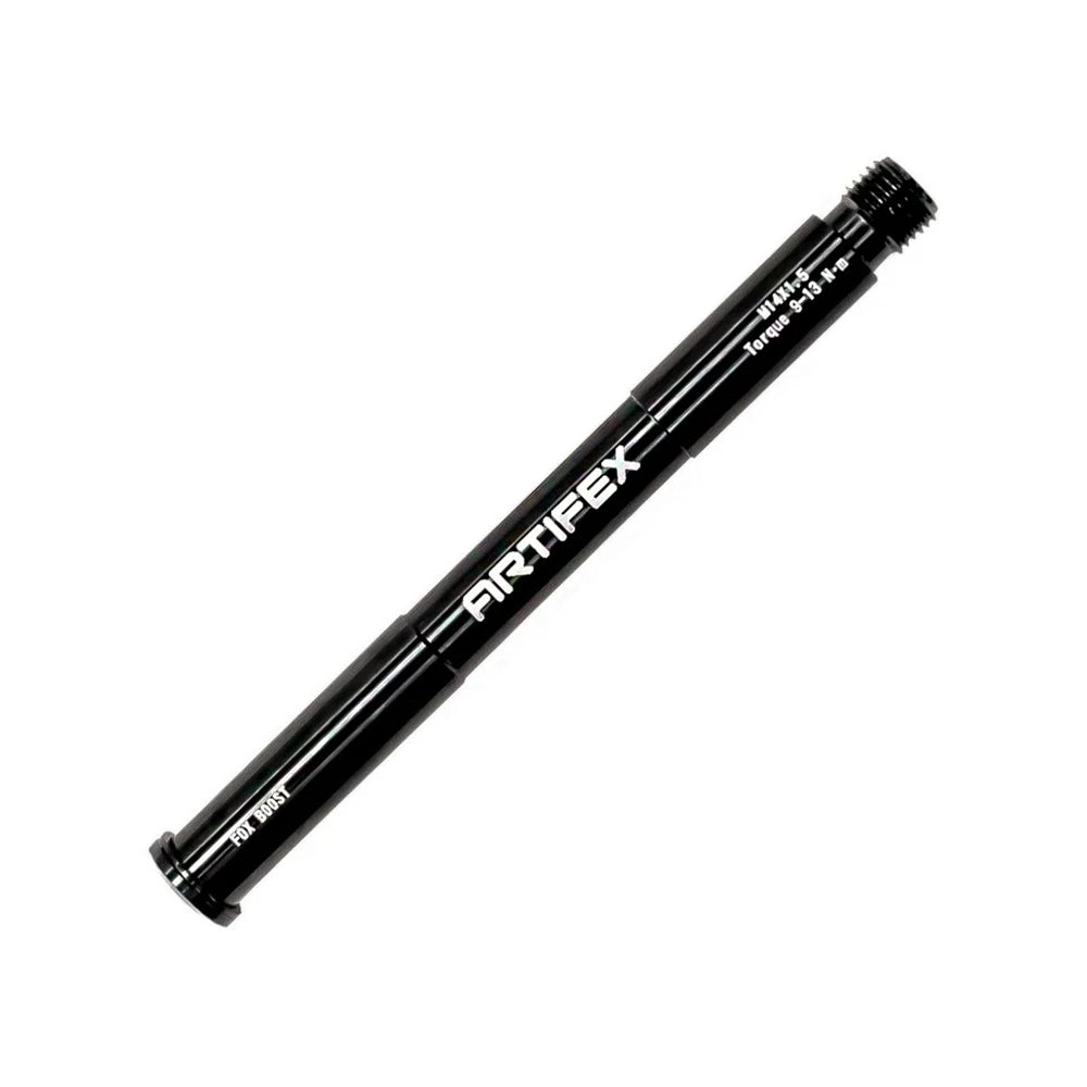 EIXO DIANTEIRO ARTIFEX FOX BOOST 110MM M14X1.5 (AL6351) - PRETO