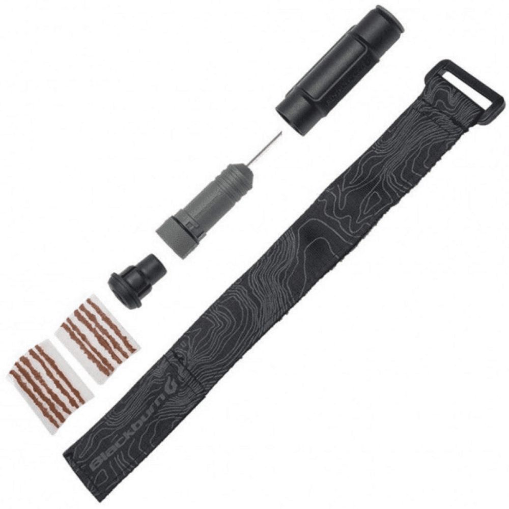 KIT REPARO BLACKBURN PLUGGER P/ TUBELESS - PRETO