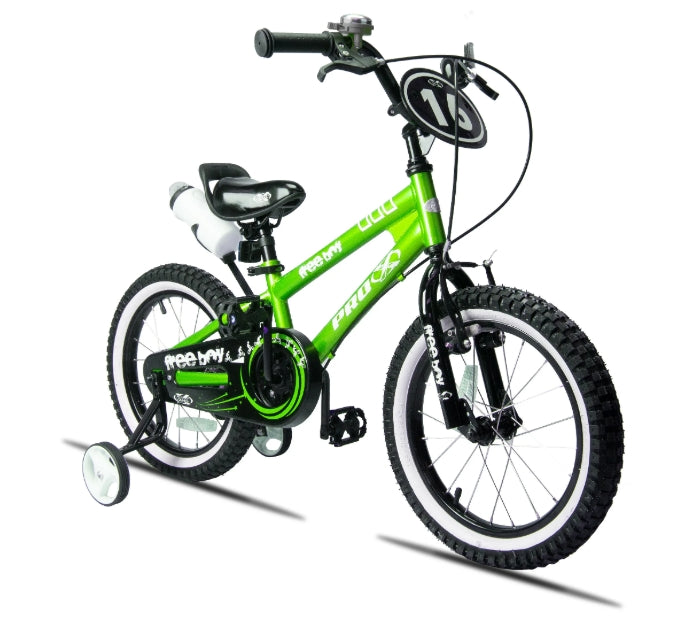 BICICLETA ARO 16 AÇO PRO-X FREEBOY VERDE