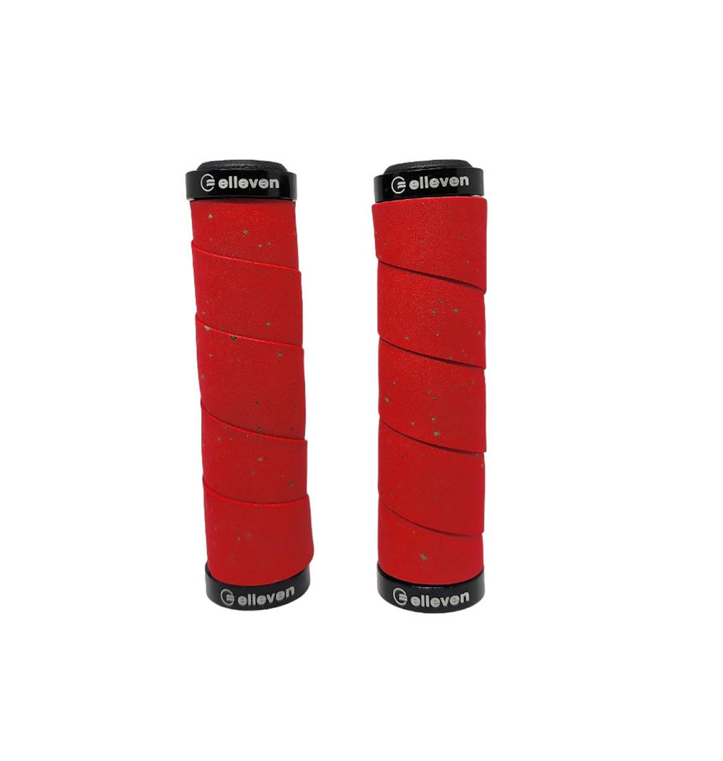 MANOPLA ELLEVEN MTB EM EVA COM TRAVA 130MM PRETA