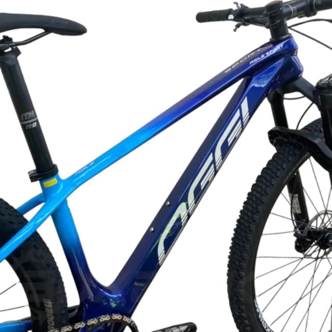 Bicicleta 29 Oggi Agile Sport Nx Gx Eagle Azul/Vermelho Tam M - 17