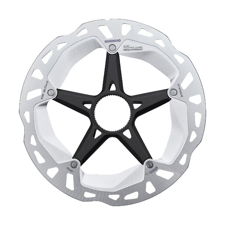 ROTOR DE FREIO A DISCO SHIMANO C. LOCK XT MT800 ICE TECH FREEZA 180mm INTERNO