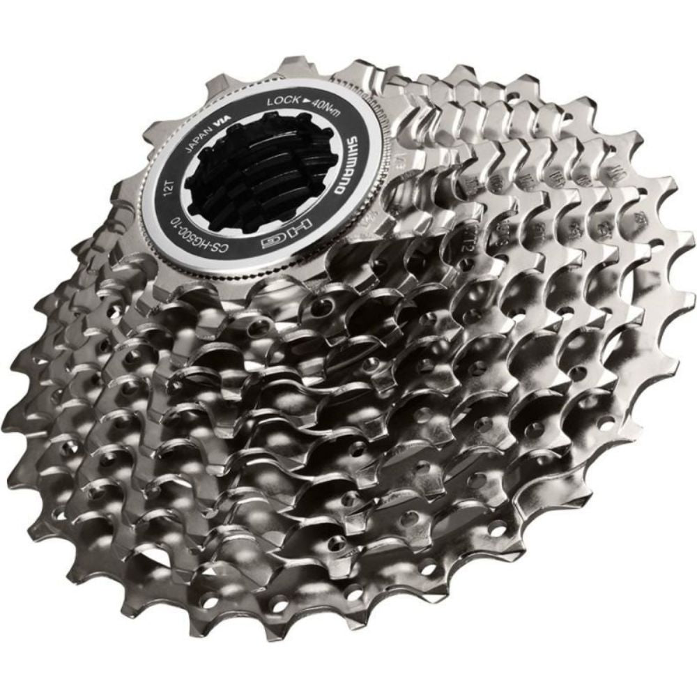 CASSETE 10V SHIMANO TIAGRA 4700 CS-HG500-10 11/32D (ICSHG50010132) - PRATA