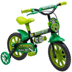 BICICLETA 12 NATHOR BLACK 12 - PRETO/VERDE