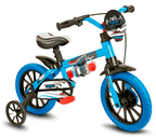 Bicicleta 12 Nathor Veloz - Azul/Preto