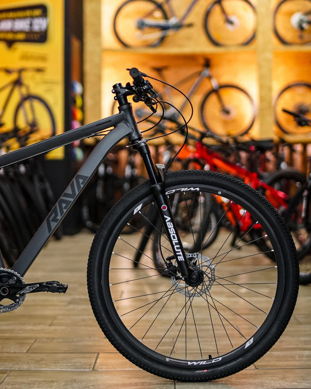 Bicicleta 29 Rava Pressure 11v Hidráulico C/ Trava
