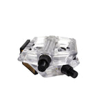 PEDAL 1/2 VELOFORCE ESFERADO ACRÍLICO COM REFLETOR TRANSPARENTE