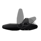 BARRA DE RACK DE TETO THULE ALUMÍNIO WING BAR EVO 135CM (7114) - PRATA