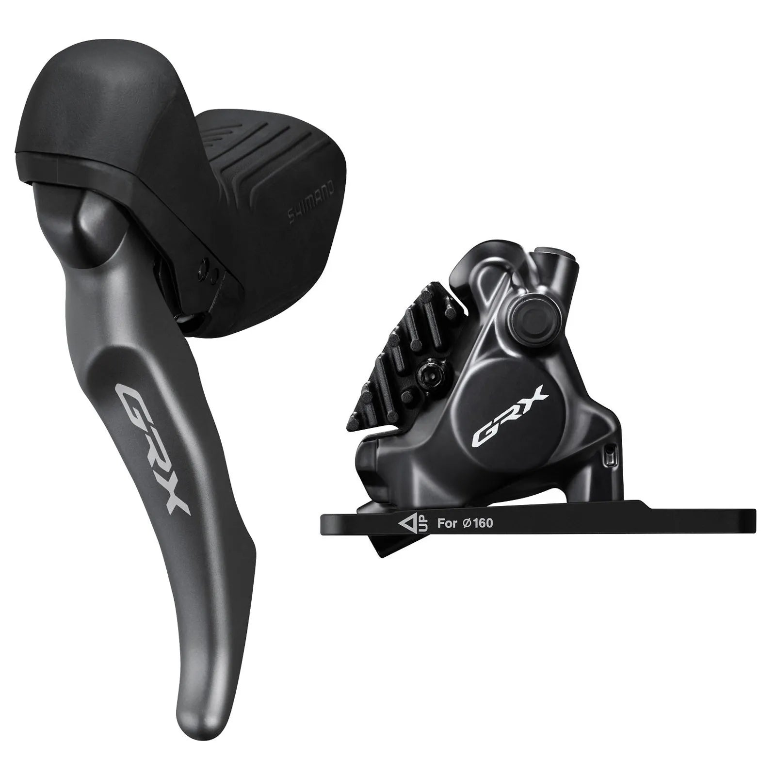 ALAVANCA C/ FREIO SHIMANO GRX ST-RX820/BR-RX820 ESQ 1V - PRETO