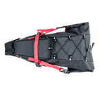 BOLSA DE SELIM DE BICICLETA ZEFAL Z ADVENTURE R17 IMPERMEÁVEL - PRETO/VERMELHO