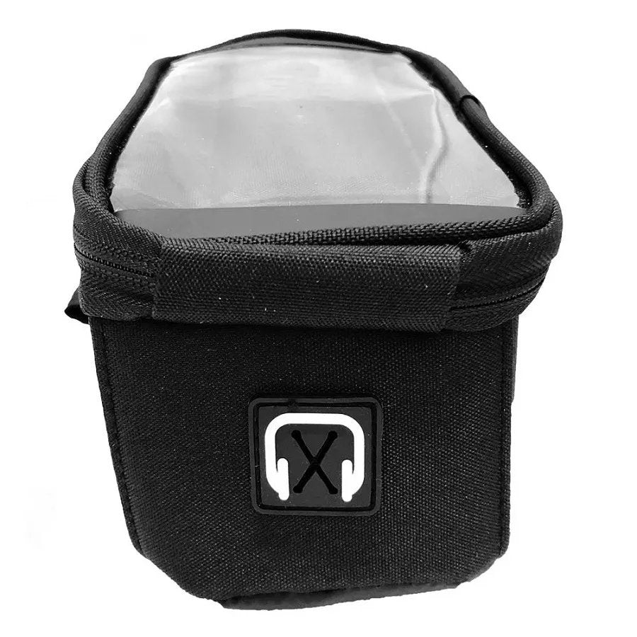 BOLSA DE QUADRO DE BICICLETA ELLEVEN PARA SMARTPHONE/GPS - PRETO/PRATA