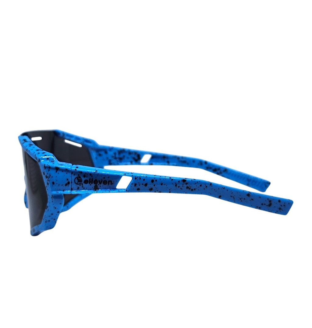 OCULOS CICLISMO KIDS ELLEVEN XQ547 LENTE POLARIZADA AZUL