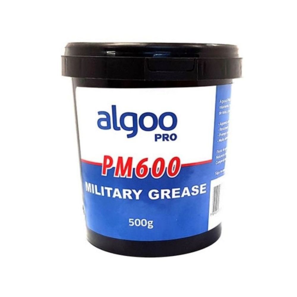 Graxa Algoo Pro Pm600 Militar P/ Cubos (500 Gramas) - Vermelho