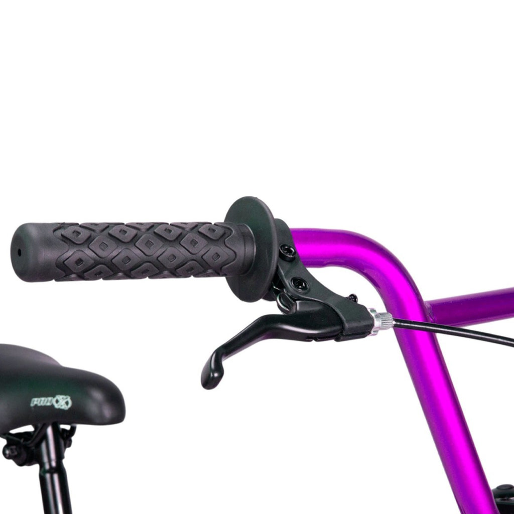 BICICLETA ARO 20 AÇO BMX SERIE 5 LIMITED ROXO MET/BRANCO