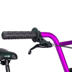 BICICLETA ARO 20 AÇO BMX SERIE 5 LIMITED ROXO MET/BRANCO