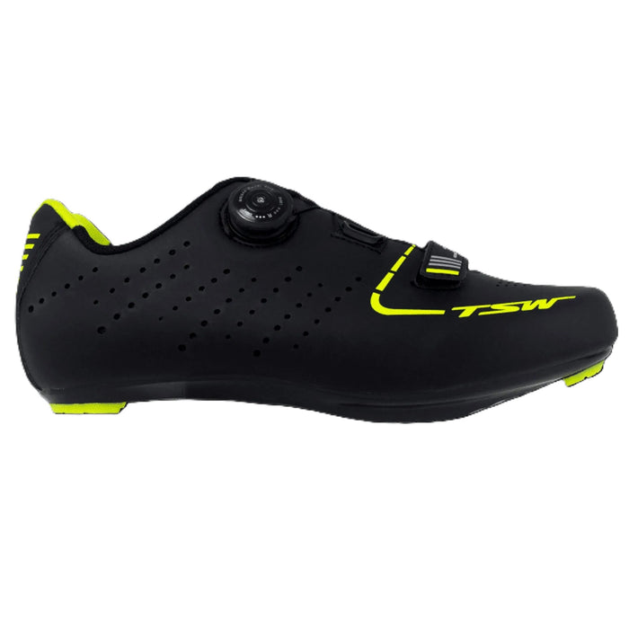 SAPATILHA TSW SPEED SMART C/ TRAVA TIPO DISCO - PRETO/VERDE / 39 (Brasil)