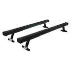 RACK DE TETO LONG LIFE AÇO P/ PESADO – BARRA 1200 MM - ALTURA 115 MM (P-1) - PRETO
