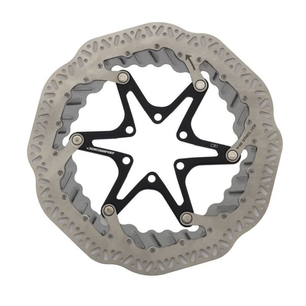 ROTOR DE FREIO A DISCO JAGWIRE ELITE CR1 (160MM) - PRATA - 160mm