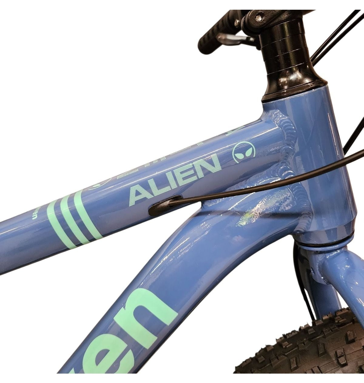 BICICLETA 26 ELLEVEN ALIEN FAT BIKE 21V SHIMANO AZUL/VERDE