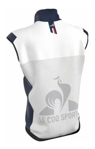 COLETE CORTA VENTO LE COQ SPORTIF CLIPPING BLANCHE - M