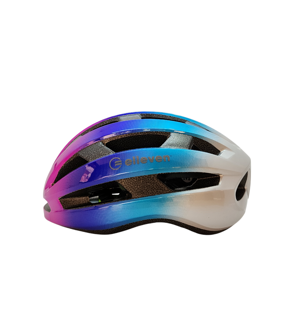 CAPACETE ELLEVEN SPEED MTB INMOLD RACE M 53-57 RXOAZL/CINZA