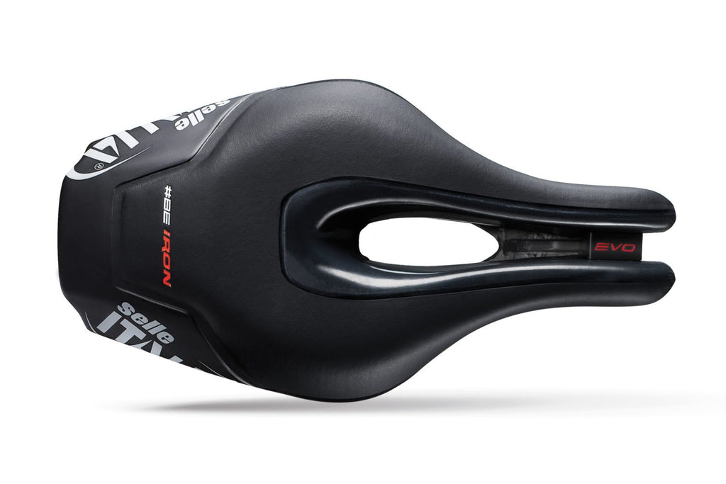 SELIM SELLE ITALIA IRON EVO SF SD U3 TITÂNIO - PRETO