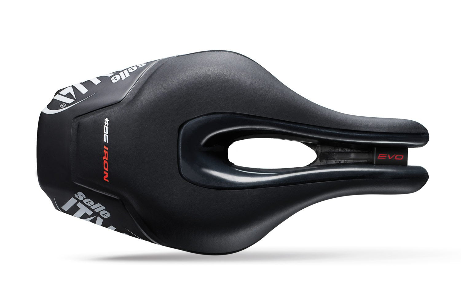 SELIM SELLE ITALIA IRON EVO SF SD U3 TITÂNIO - PRETO