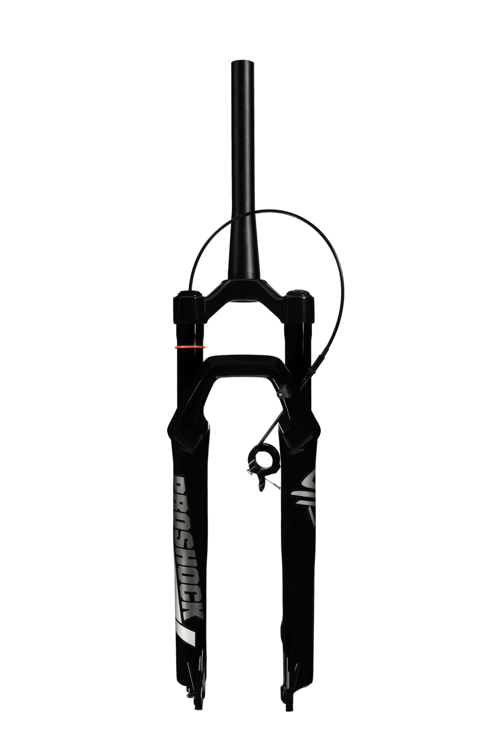 SUSPENSÃO ULTRA XC TRAVA NO GUIDÃO SPIDER ARO 29 EIXO 9X100 PRETA BRILHANTE