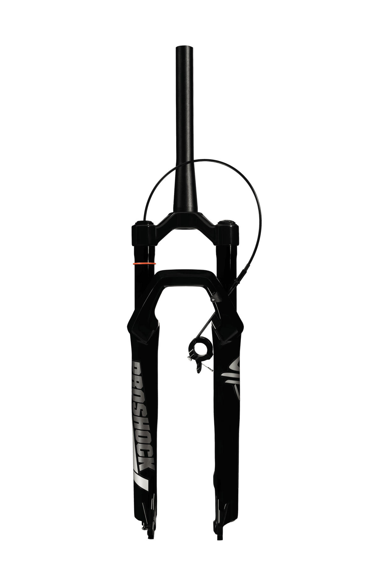 SUSPENSÃO ULTRA XC TRAVA NO GUIDÃO SPIDER ARO 29 EIXO 9X100 PRETA BRILHANTE