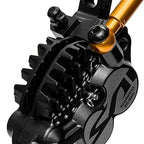 FREIO DISCO SHIMANO SAINT M820 HIDRÁULICO 4 PISTÕES DIANT/TRAS (PAR)