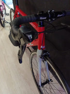 BICICLETA 700 SOUL 3R1 SHIMANO SORA 18V VERMELHO/BRANCO TAM 56