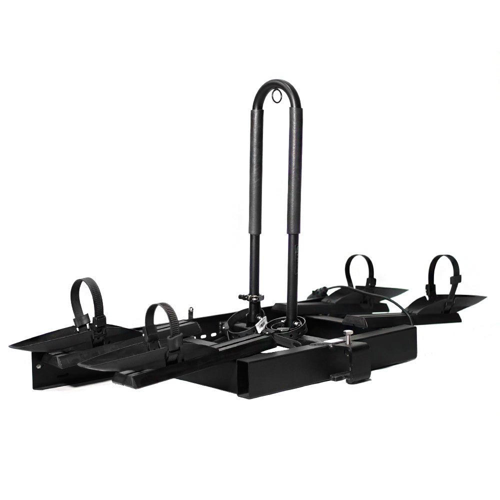TRANSBIKE LONG LIFE ENGATE REBOQUE 2 BIKES C/ ARCO  BBA1 - PRETO