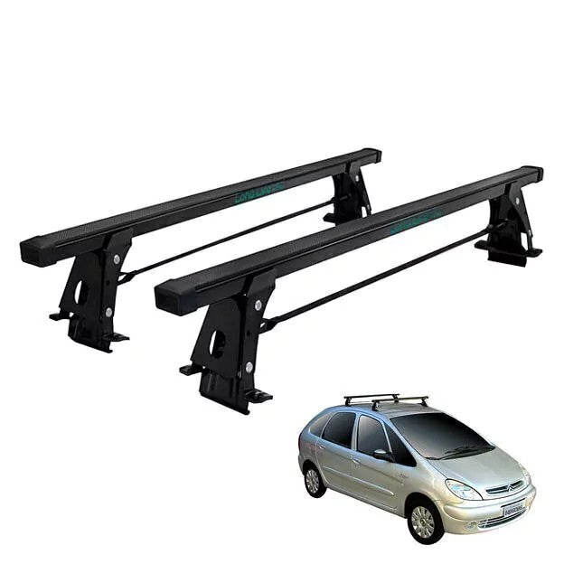 RACK DE TETO LONG LIFE AÇO P/ XSARA PICASSO (XP) - PRETO