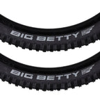 2 Pneus 29x2.40 Schwalbe Big Betty Super Gravity Tl  Addix