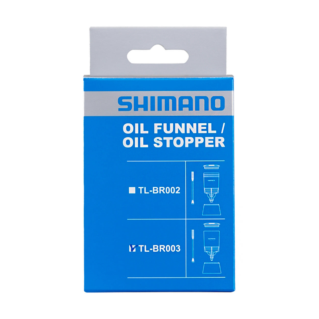 FUNIL DE SANGRIA SHIMANO PARA MTB TL-BR003 ROSCA M5 (Y13000100) - TRANSPARENTE