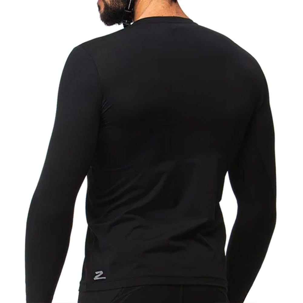 CAMISA SEGUNDA PELE Z-NINE MANGA LONGA - PRETO - M