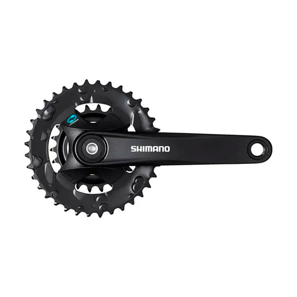 PEDIVELA SHIMANO ALTUS M315 7/8V (22/36) 175MM - PRETO