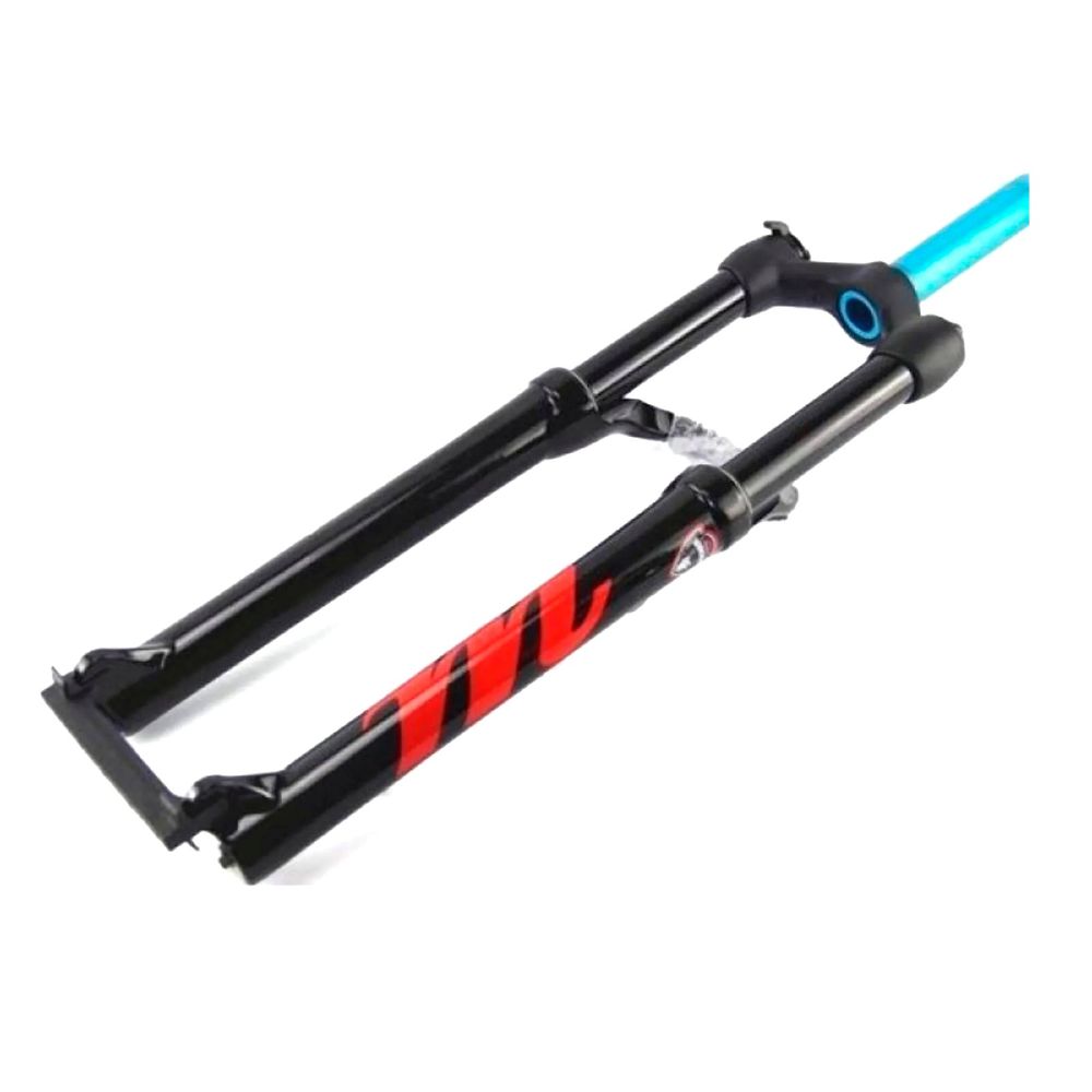 SUSPENSÃO DE BICICLETA 29 AHEAD MANITOU MARKHOR TRAVA REMOTA 100MM - PRETO - AHEAD SET