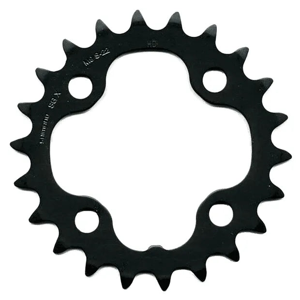 COROA 22D SHIMANO DEORE M590 9V (BCD 64MM) - PRETO