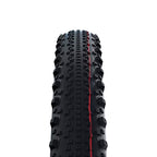 PNEU 29X2.35 SCHWALBE THUNDER BURT SUPERRACE ADDIX TUBELESS FAIXA BEGE - PRETO/BEGE - 29X2.35