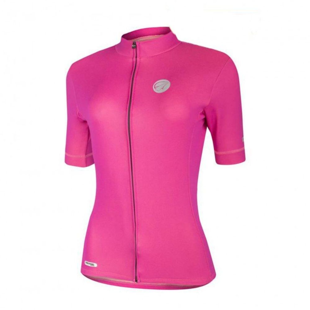 CAMISA CICLISMO MAURO RIBEIRO ROSE FEMININA