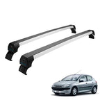 RACK DE TETO LONG LIFE SPORT P/ 206 / 207 HATCH - 2 PORTAS (A206-2) - ALUMÍNIO
