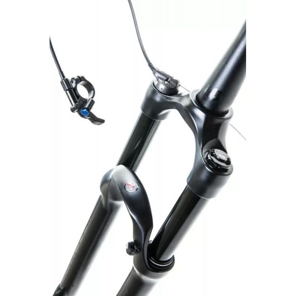 SUSPENSÃO DE BICICLETA 29 TAPERED ABSOLUTE PRIME SL 100MM AIR C/TVA REM. - PRETO - TAPERED