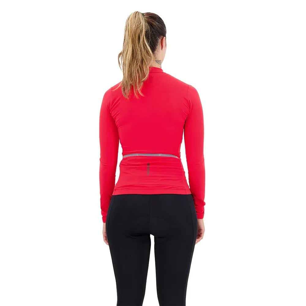 Jaqueta Ciclismo Feminina Shimano Kaede Térmica Vermelho G