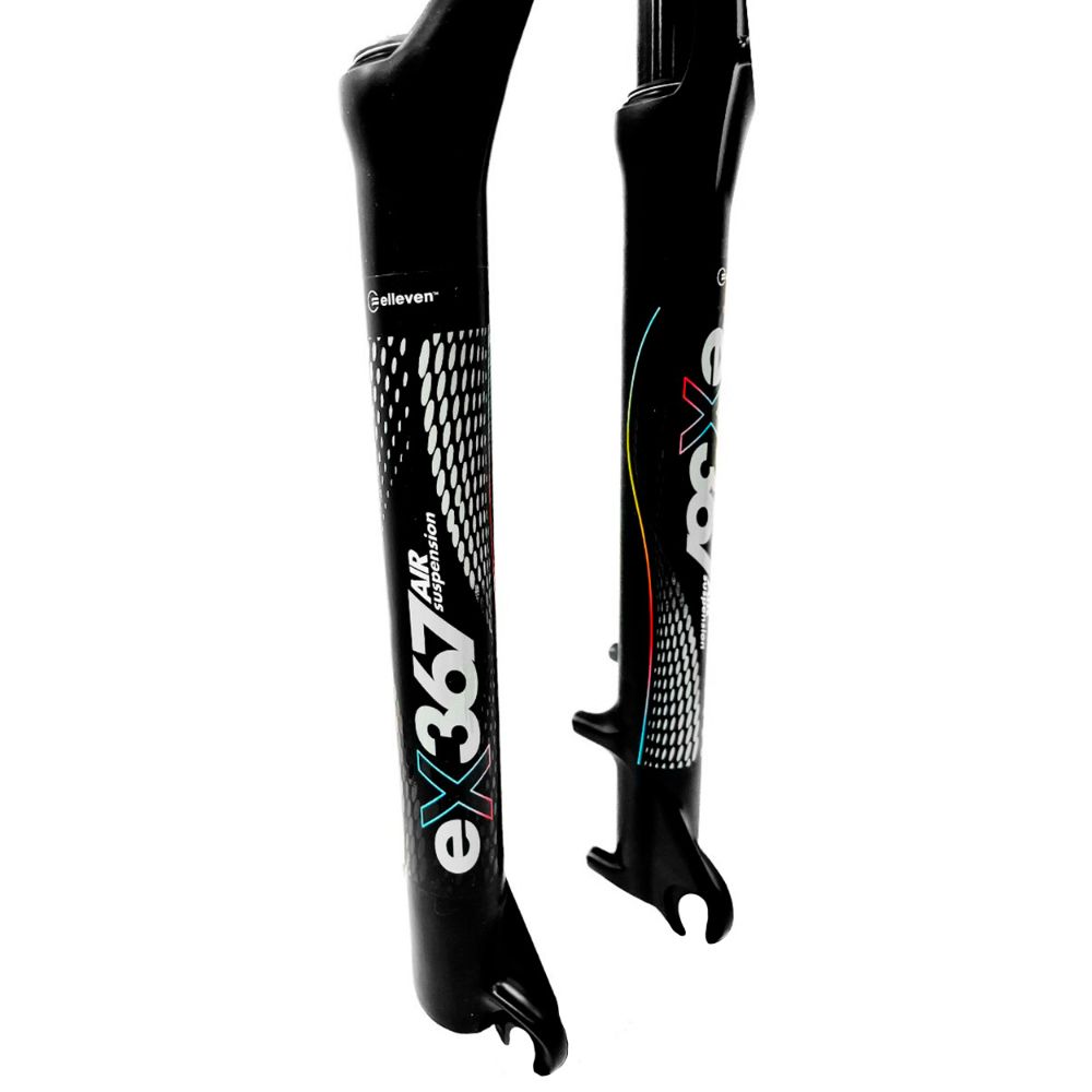 SUSPENSÃO DE BICICLETA 29 A AR ELLEVEN C/ TRAVA REMOTA 120MM CURSO - PRETO