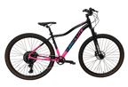 BICICLETA 29 ABSOLUTE HERA FEMININO1X9 PRETO/ROSA - (M - 17)