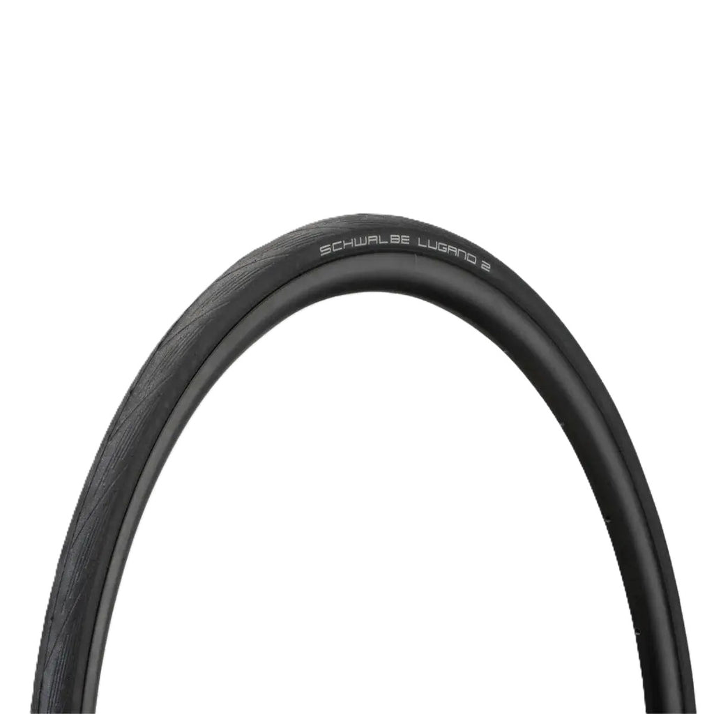 Pneu Schwalbe Lugano K-Guard 700x23C 50 TPI com Arame - Preto